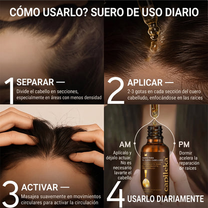 Capileka® Suero Capilar · Tratamiento Ayurvédico 30ml